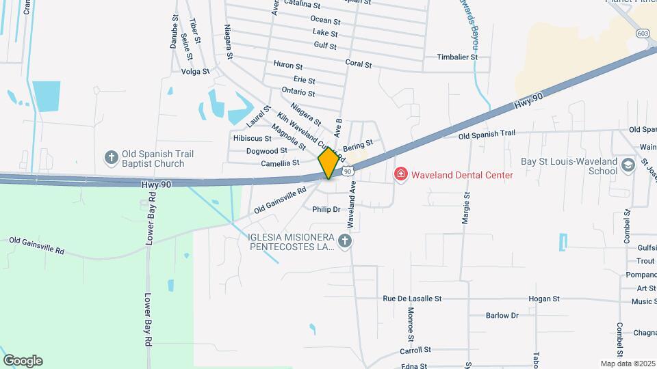 Oak Park & Gulf Grove Apartments Mapa y Detalles de la Ubicación