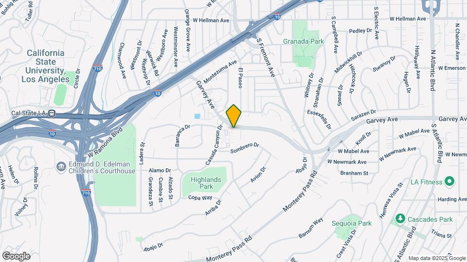 110 Casuda Canyon Dr Map and Location Details