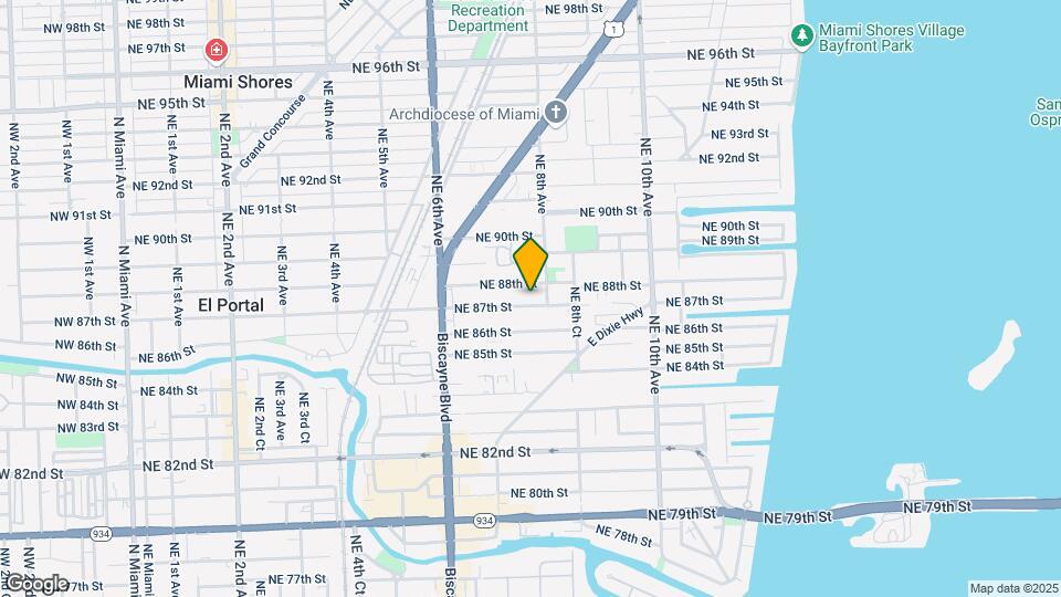 769 NE 87th St Mapa y Detalles de la Ubicación