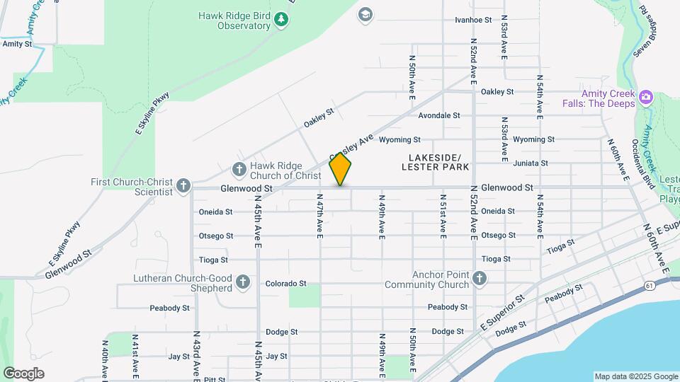 4722 Glenwood St Map and Location Details