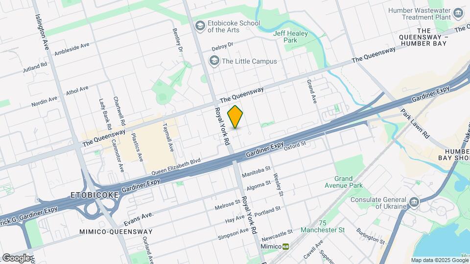 361 Dalesford Rd Map and Location Details