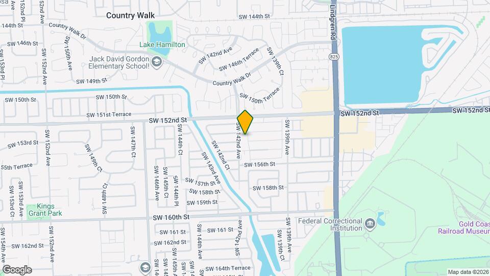 15374 SW 141st Ct Map and Location Details