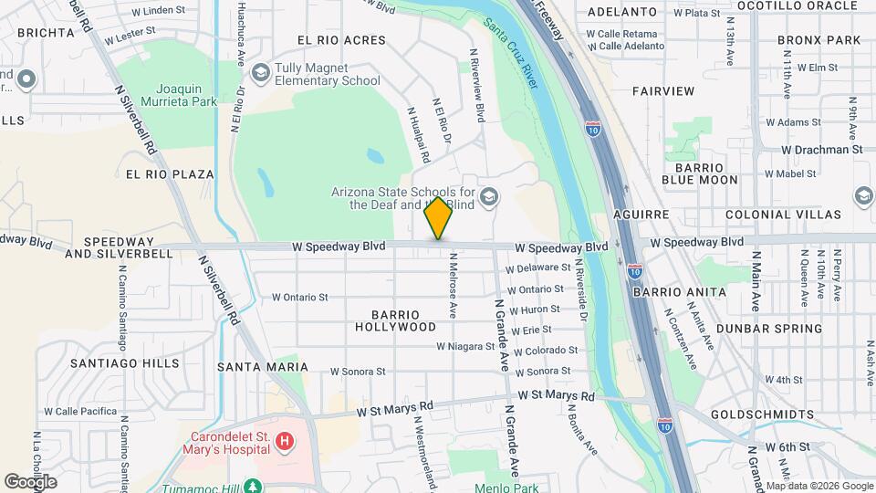 1311 W Speedway Blvd Map and Location Details