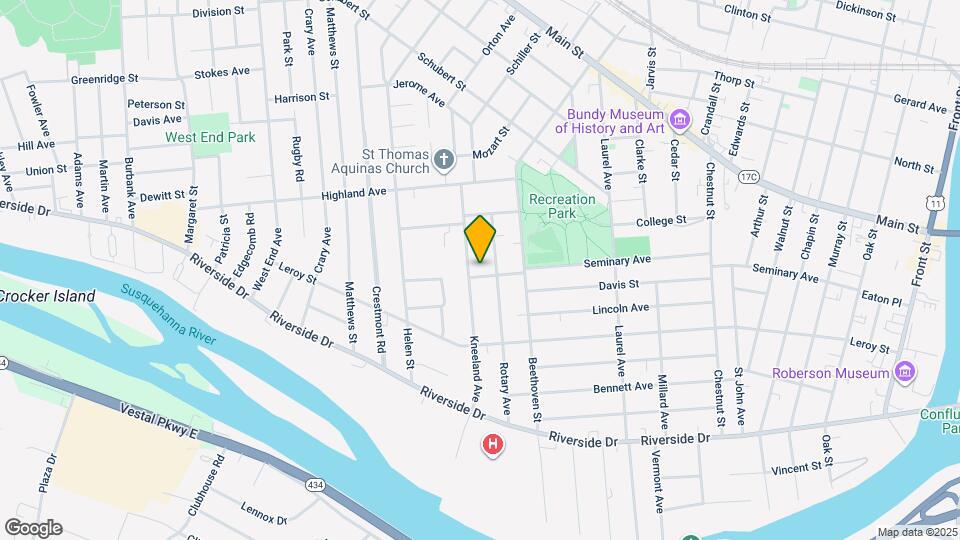 160 Seminary Ave, Unit 2 Mapa y Detalles de la Ubicación