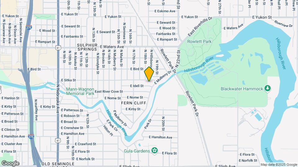 1726 E Idell St Map and Location Details