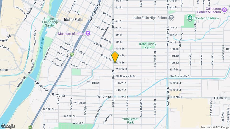 104 12th St Map and Location Details