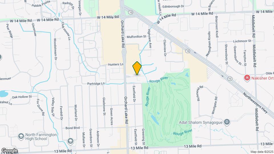 30414 Orchard Lake Rd Map and Location Details