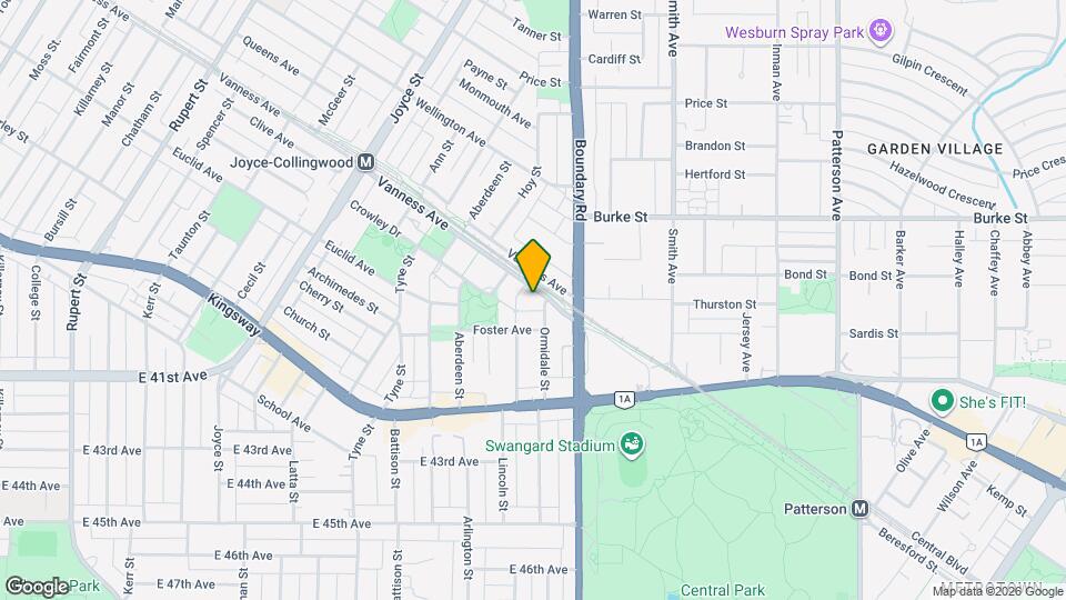 3660 Vanness Av Map and Location Details