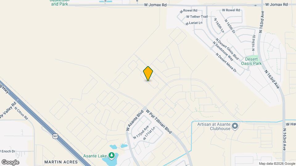 17333 W Smoketree Dr Map and Location Details