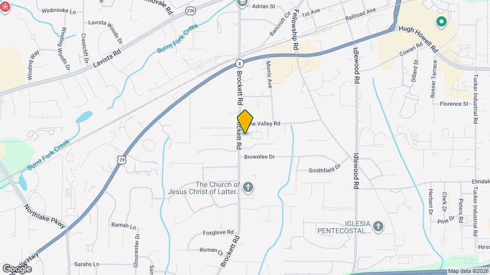 2067 Brockett Rd Map and Location Details