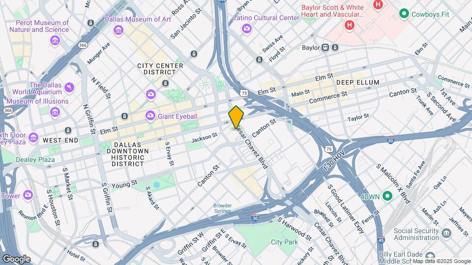 315 S Cesar Chavez Blvd-Unit -1904 Map and Location Details