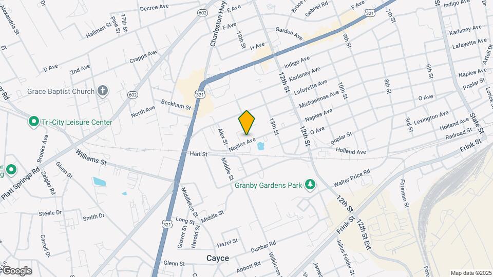 1408 Naples Ave Mapa y Detalles de la Ubicación