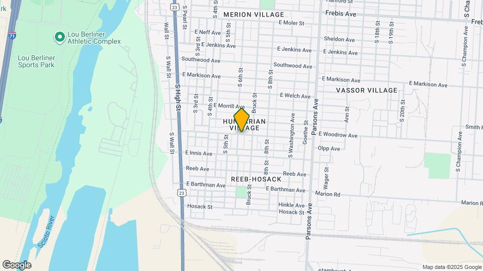 1716 S 6th St Map and Location Details