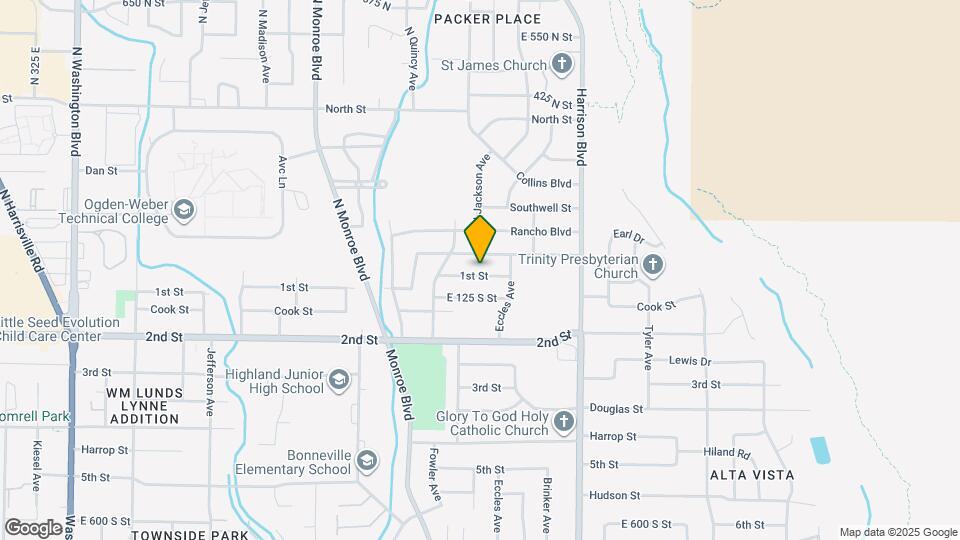 1024 1st St Map and Location Details