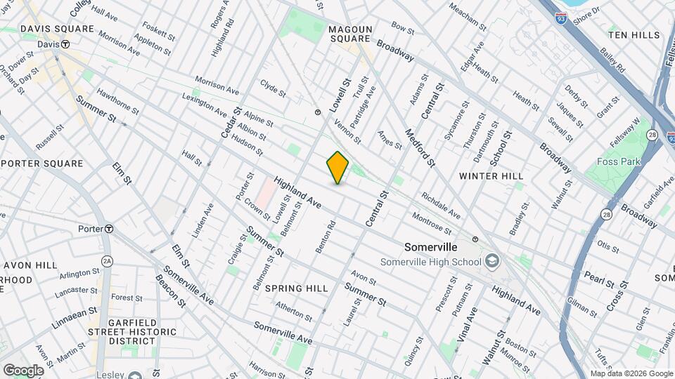 45 Hudson St, Unit 1 Map and Location Details