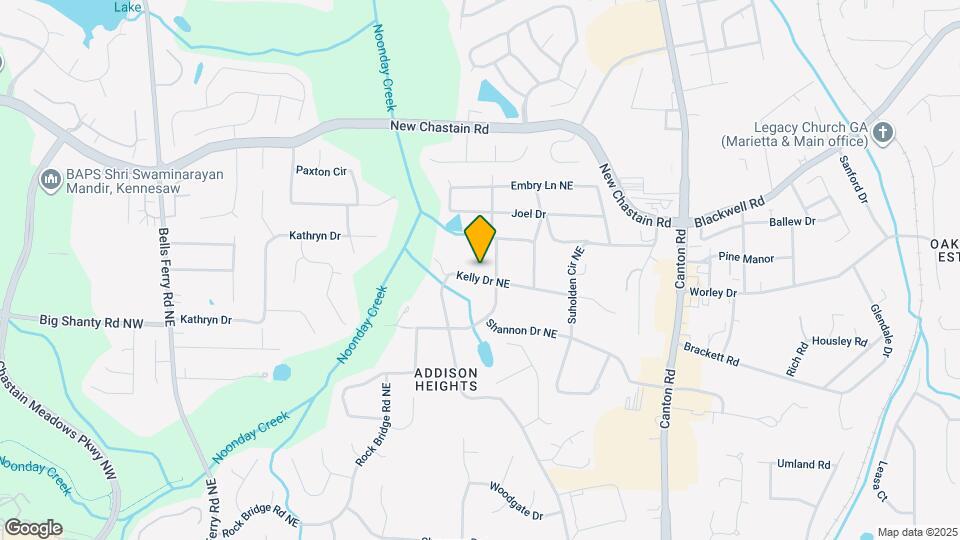 491 Kelly Dr NE Map and Location Details