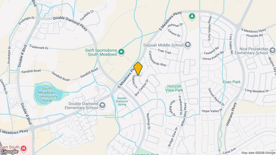 9535 Comanche Moon Dr Map and Location Details