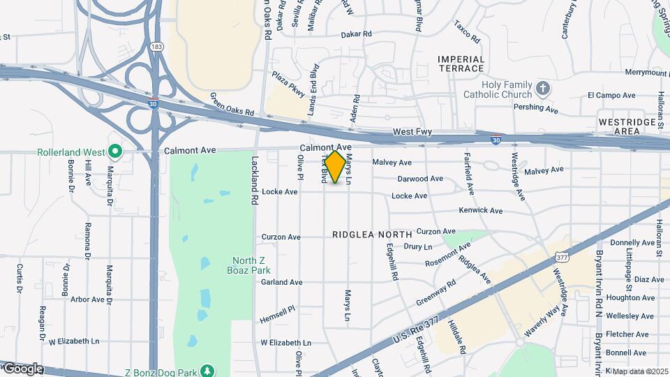6562 Locke Ave Map and Location Details