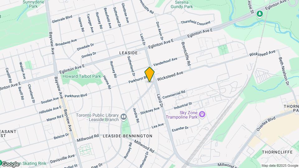 211-211 Randolph Rd Map and Location Details
