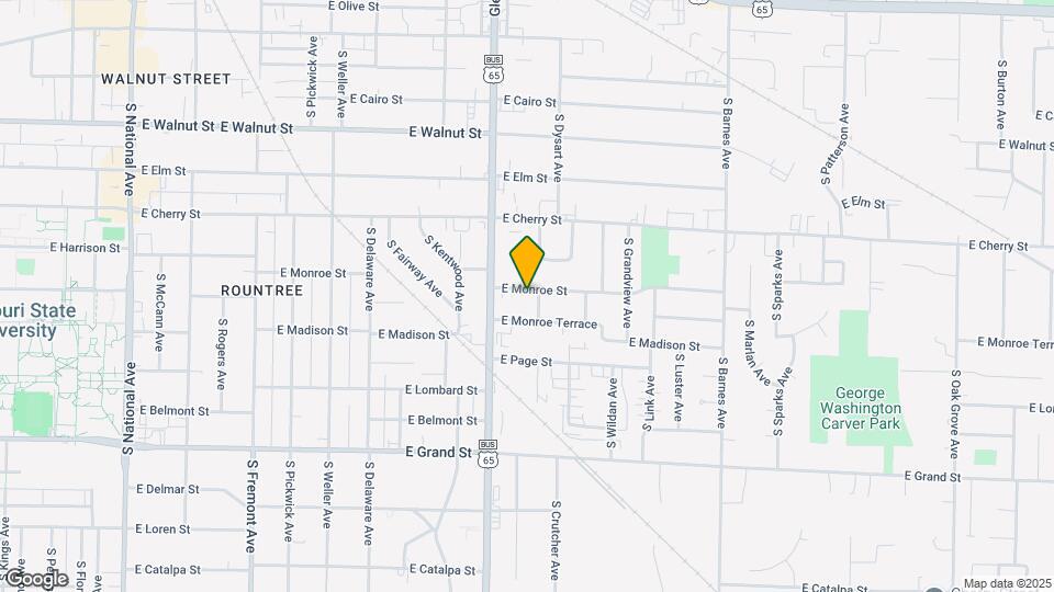 1834 E Monroe St Map and Location Details