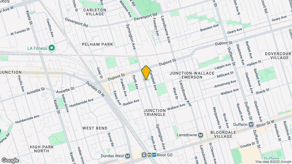 267 Symington Ave Map and Location Details