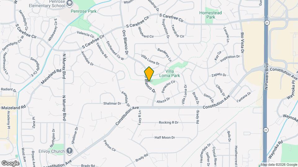 2645 Oro Blanco Drive, Unit 2645 Oro Blanco Dr Mapa y Detalles de la Ubicación