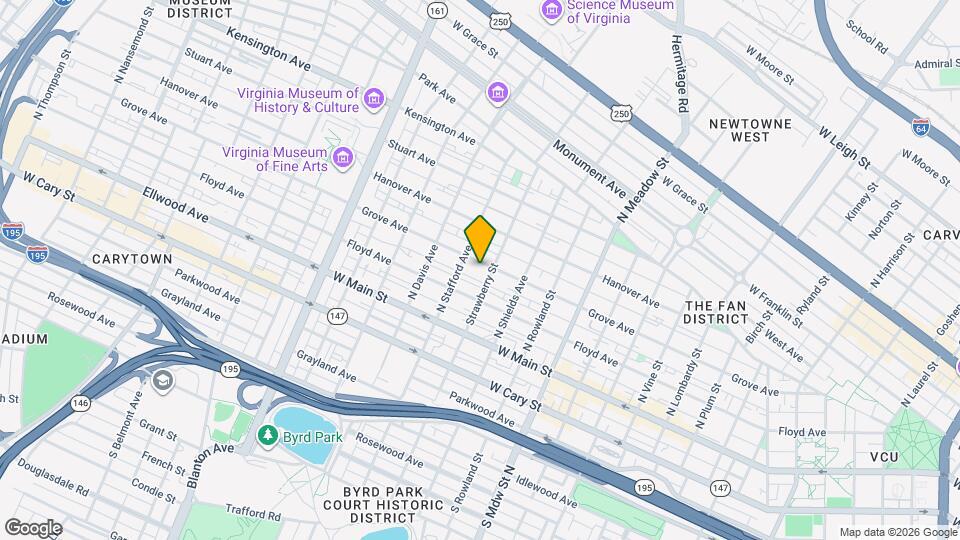 2309 Grove Ave Map and Location Details