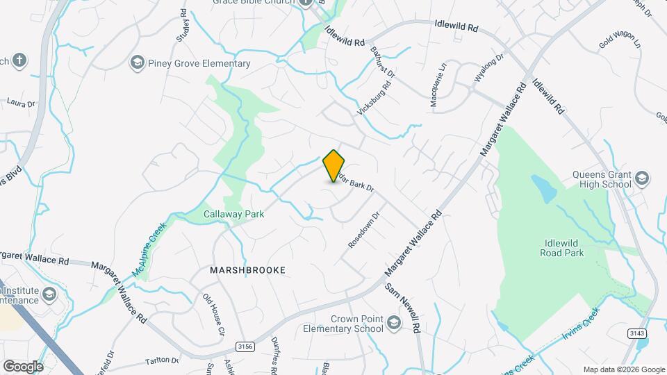 4014 Racoon Ct Map and Location Details