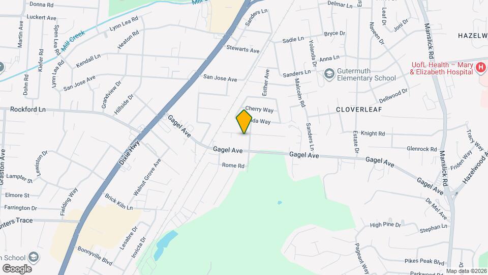 1632 Stafford Ave Mapa y Detalles de la Ubicación