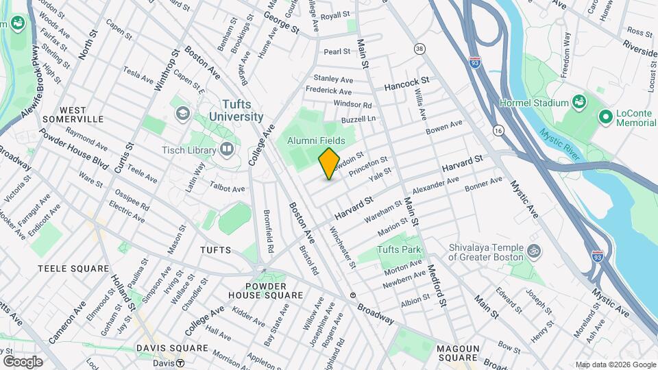 135 Princeton St, Unit 1 Mapa y Detalles de la Ubicación
