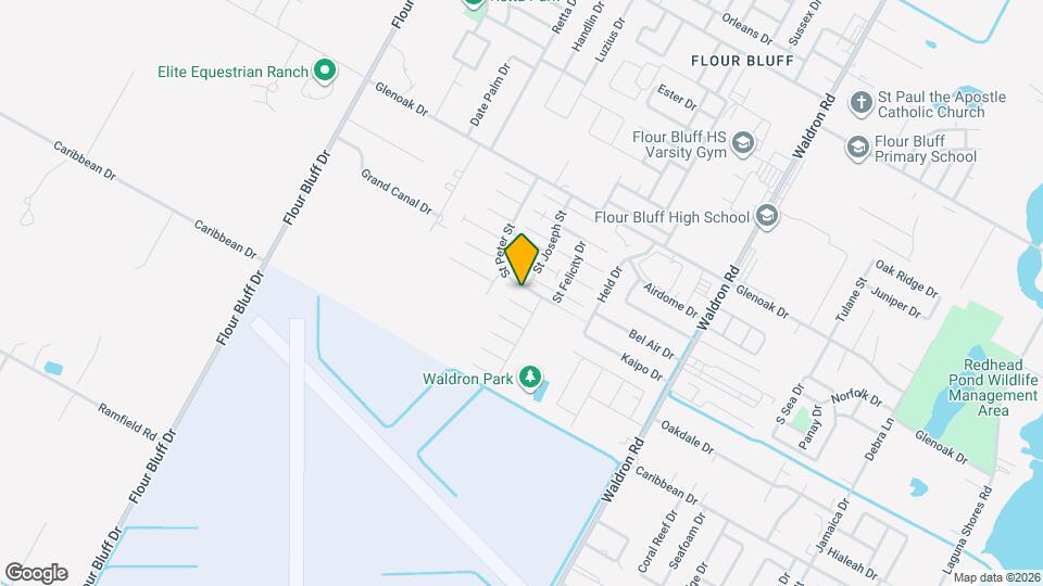 813 St Peter St Map and Location Details