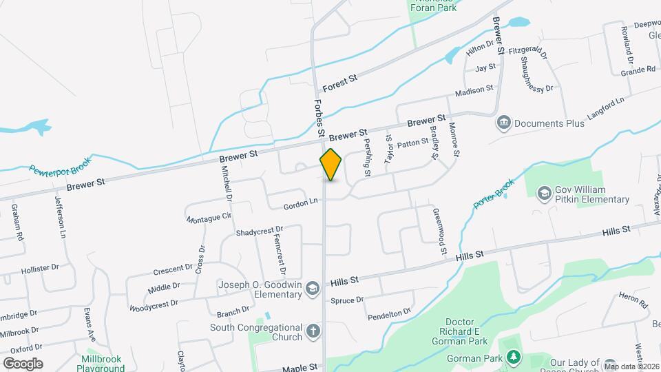 1092 Forbes St Map and Location Details