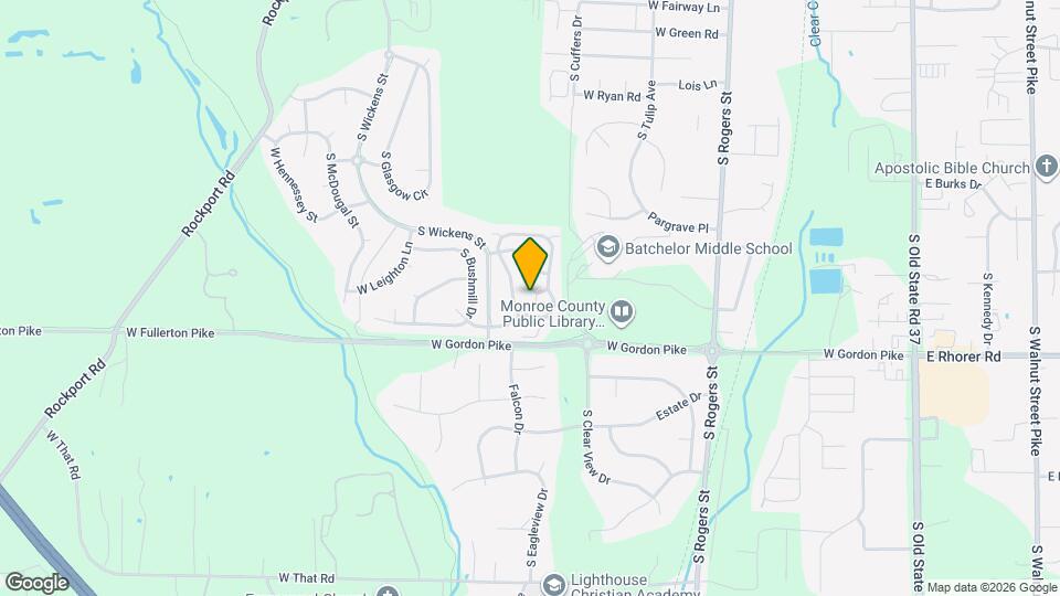 1443 W Westwind Ct Map and Location Details