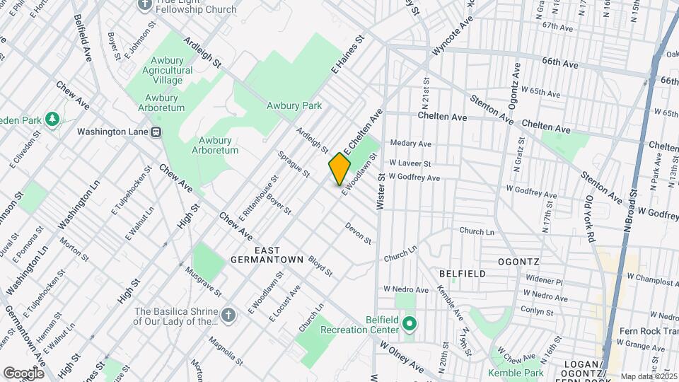 5644 Blakemore St Map and Location Details