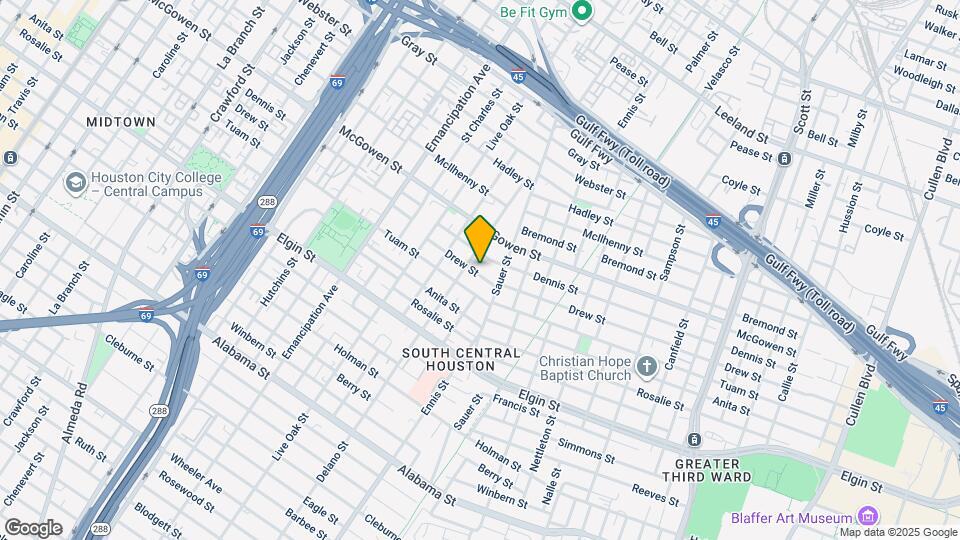 2813 Drew St Map and Location Details