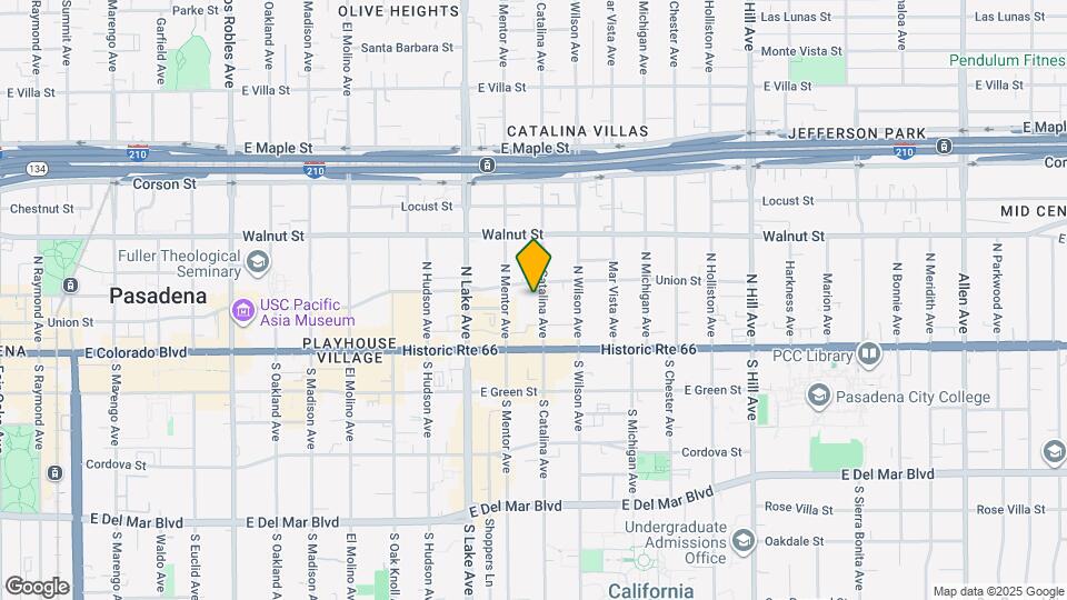 81 N Catalina Ave Map and Location Details