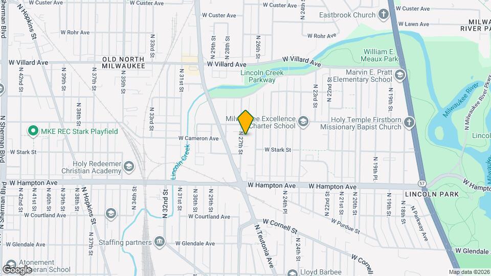 4944 N 27th St Map and Location Details