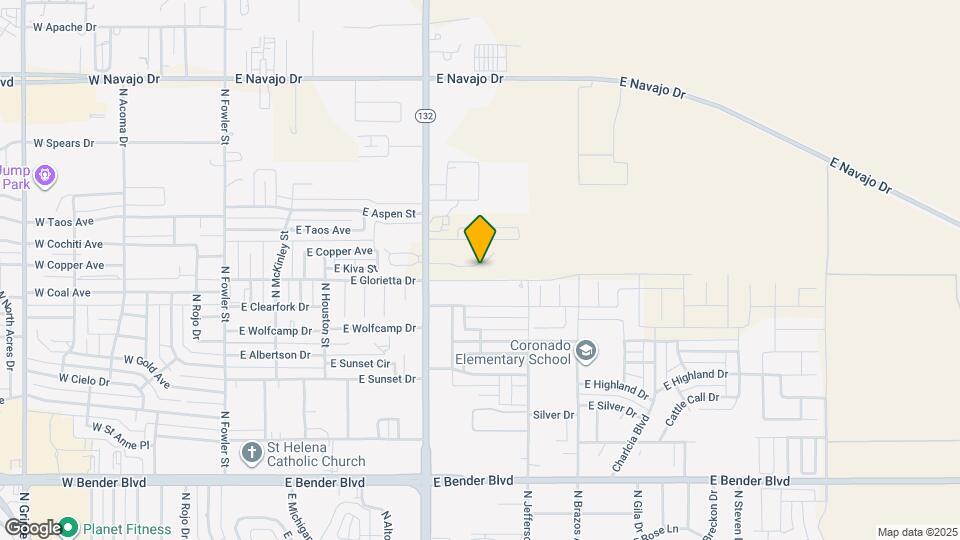 930 E Glorietta Dr Map and Location Details