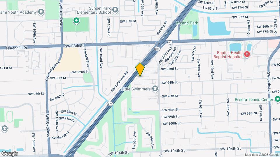 9823 SW 93rd Ter Map and Location Details
