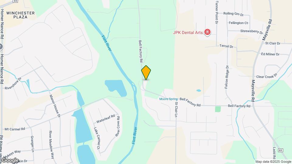 591 Bell Factory Rd Map and Location Details