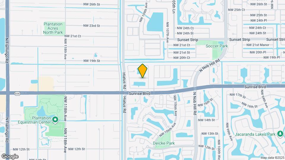 10962 NW 18th Pl Map and Location Details