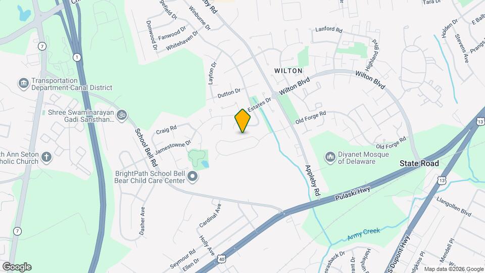 1022 Old Forge Rd Map and Location Details