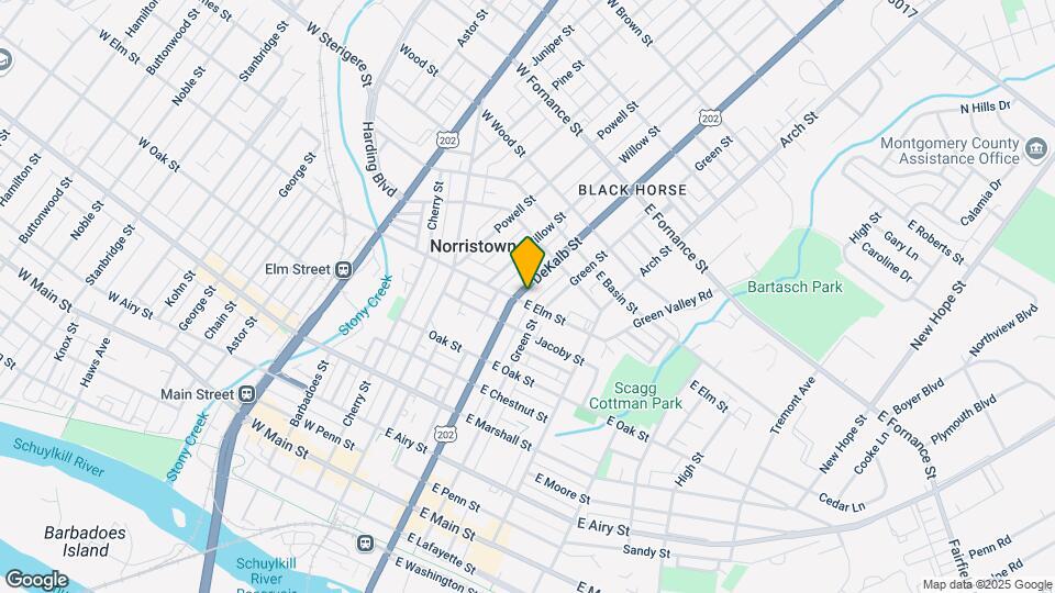 1008 Dekalb St Map and Location Details