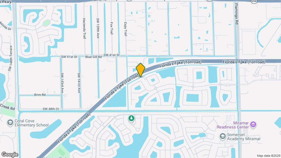 13311 SW 42nd St Map and Location Details