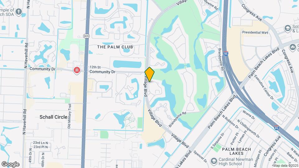 17101 Glenmoor Dr Map and Location Details