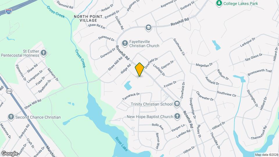 4122 S Dowfield Dr Map and Location Details