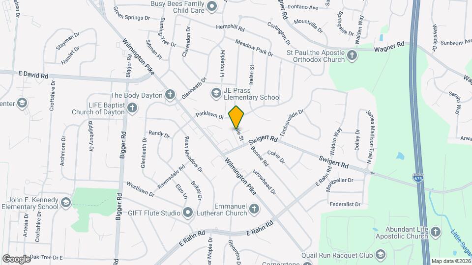 4583 Burchdale St Map and Location Details