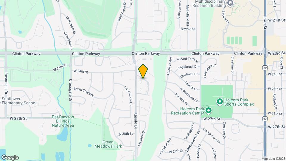 3209 W 24th Terrace Map and Location Details