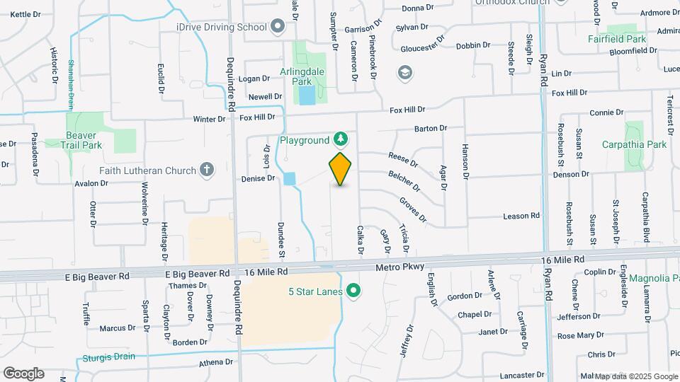 37440 Curwood Dr Map and Location Details