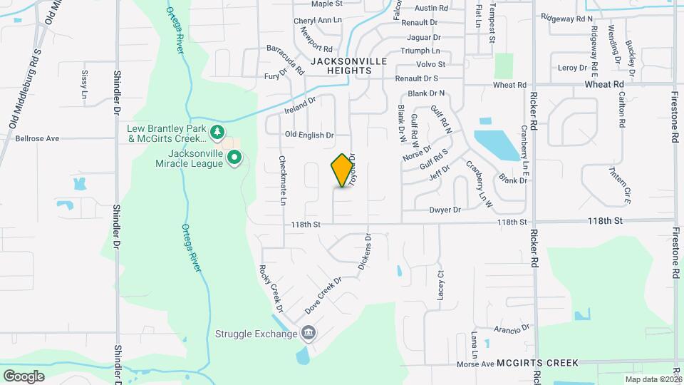 6263 Toyota Dr Map and Location Details